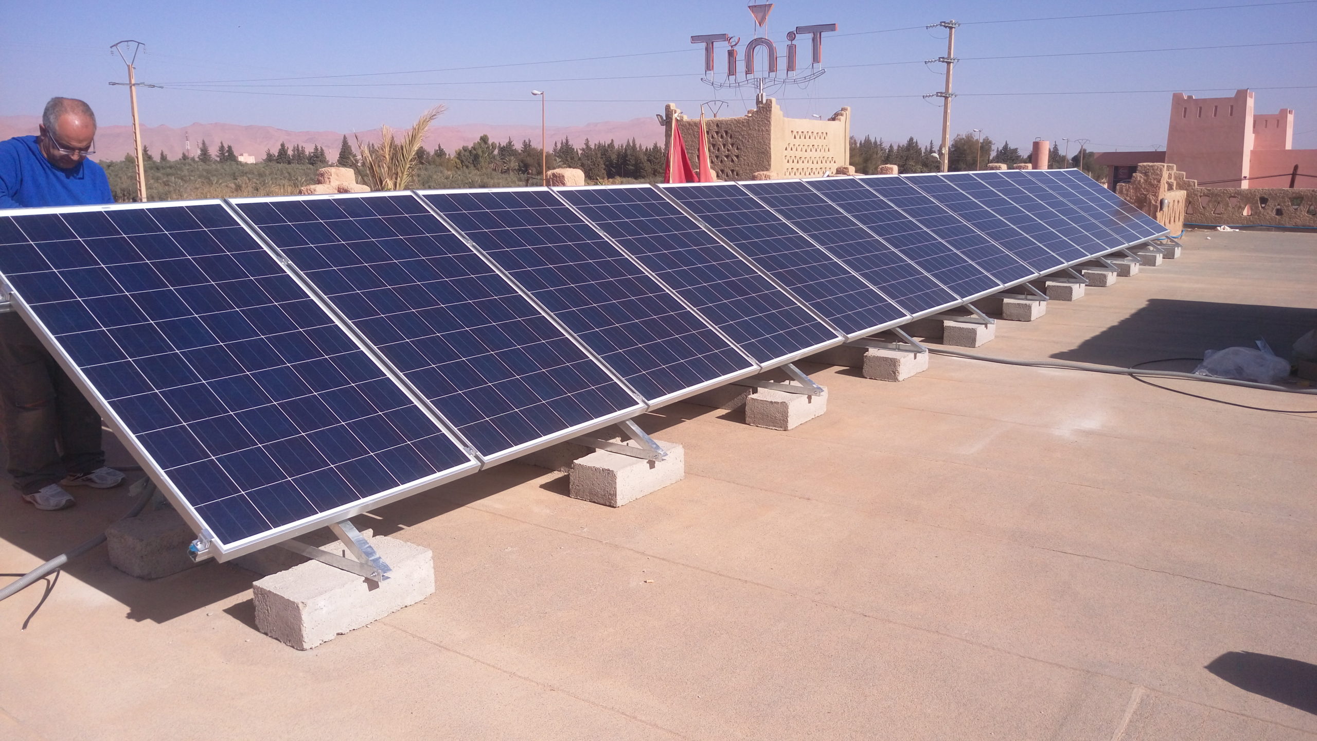 Instalación fotovoltaica en marruecos