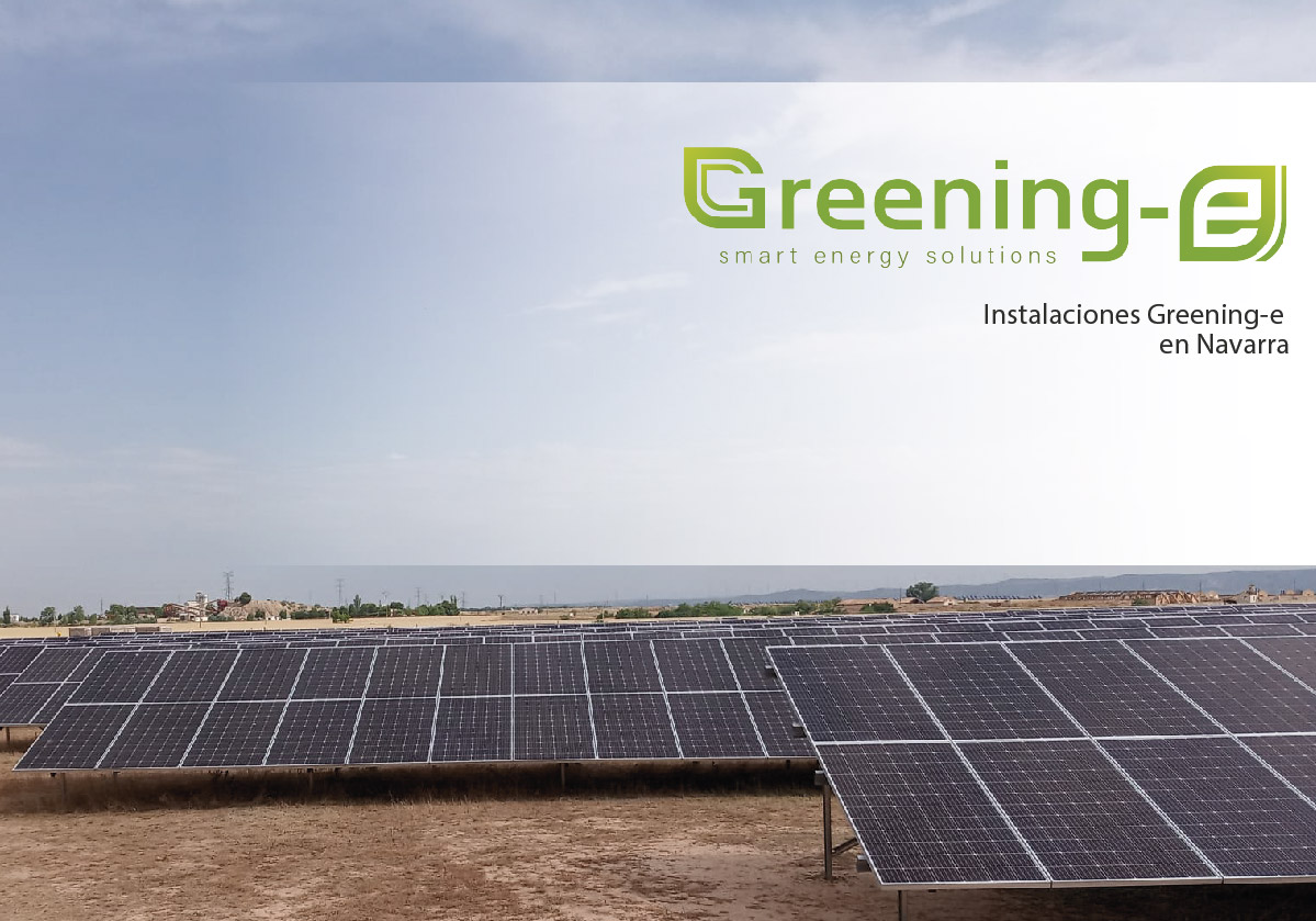 Instalación fotovoltaica Greening-e en Navarra