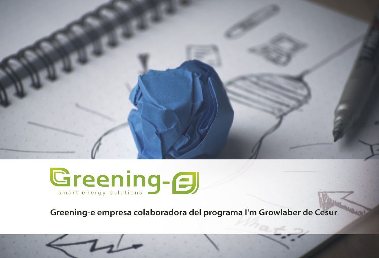 Greening-e empresa colaboradora del programa I'm Growlaber de Cesur