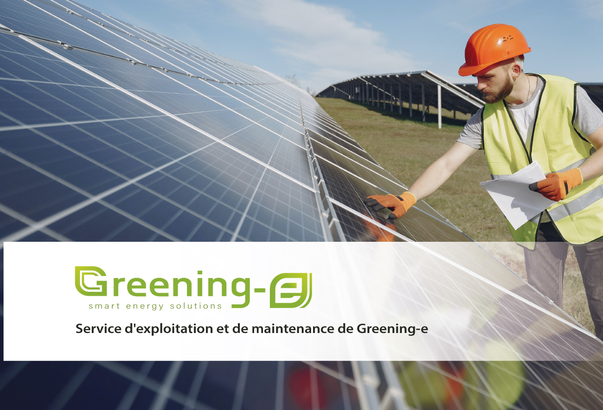 Service d'exploitation et de maintenance de Greening-e
