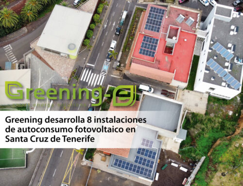 Greening desarrolla 8 instalaciones de autoconsumo fotovoltaico en Santa Cruz de Tenerife
