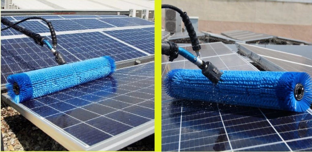 Limpieza de paneles solares Greening-e