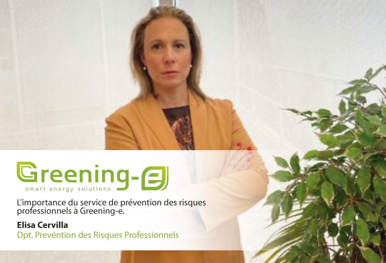 L'importance du service de prévention des risques professionnels à Greening-e.