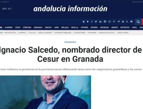 Andalucía Información: Ignacio Salcedo, nombrado director de Cesur en Granada