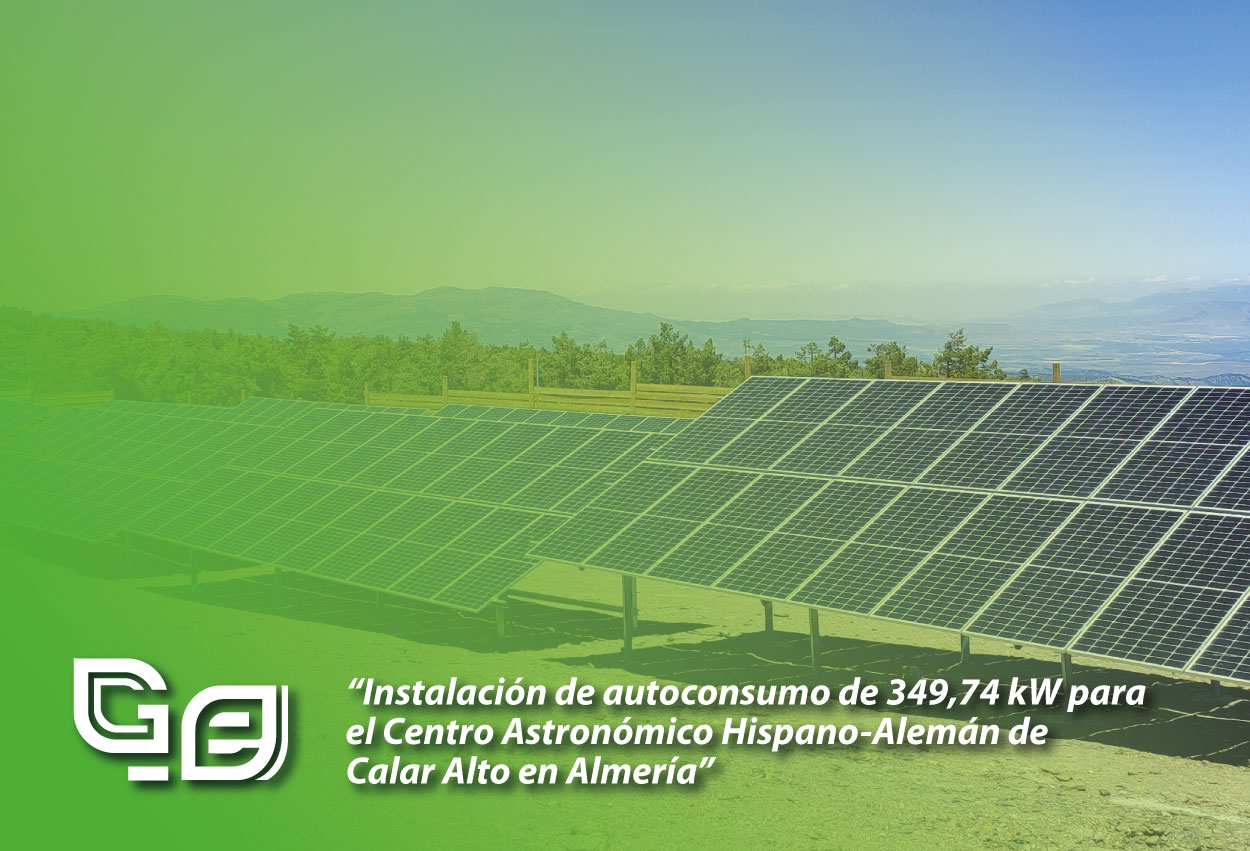 Instalación de autoconsumo de 349,74 kW para el Centro Astronómico Hispano-Alemán de Calar Alto en Almería