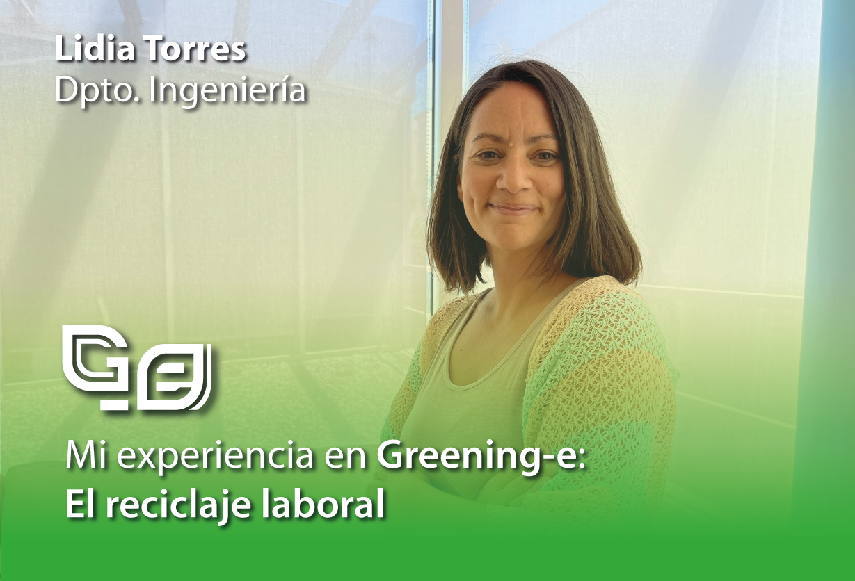 Mi experiencia en Greening-e: El reciclaje laboral
