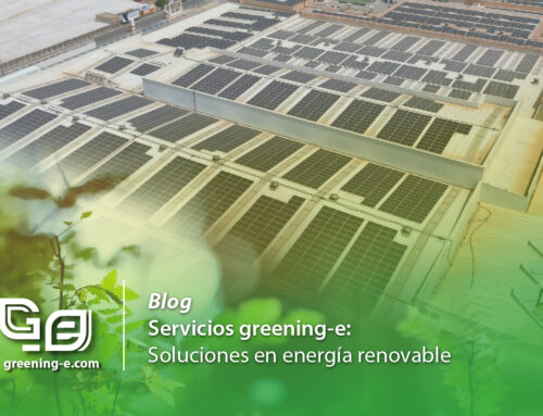 Servicios Greening-e: Soluciones en energía renovable